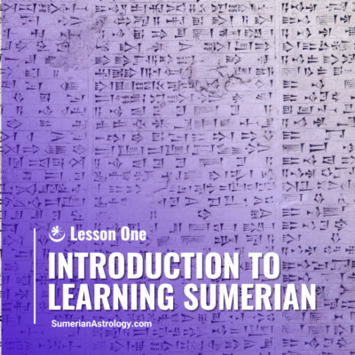 Learn Sumerian with this Simple Sumerian Grammar Lesson One Introduction to Learning Sumerian