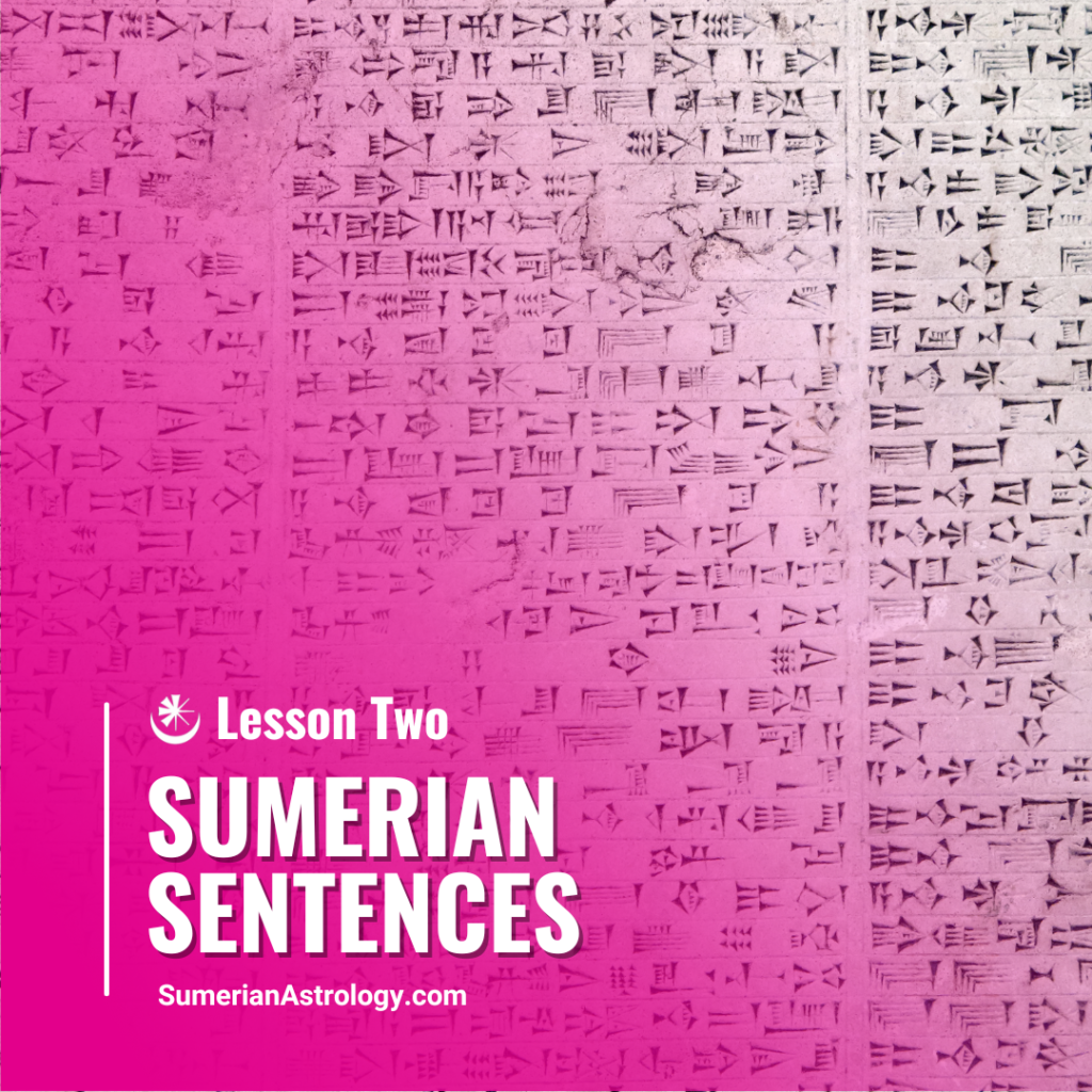 Sumerian Language Archives Sumerian Astrology