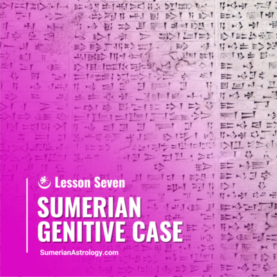Sumerian Genitive Case Learn Sumerian Online Sumerian Language Lessons