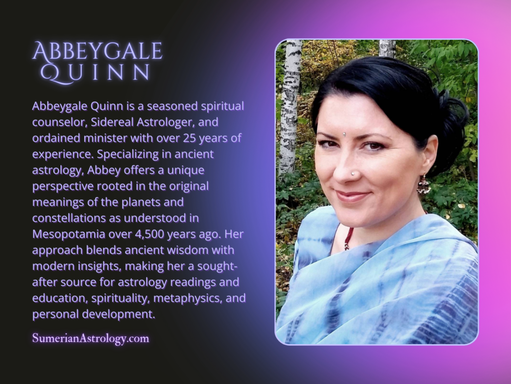 Abbeygale Quinn Sumerian Astrology Abbey Quinn