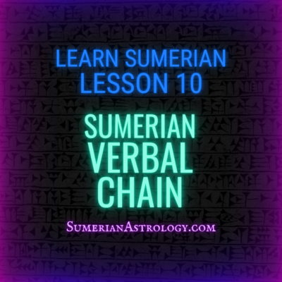 sumerian verbal chain sumerian grammar sumerian syntax learn sumerian read cuneiform how to speak sumerian lessons online sumerian verbs