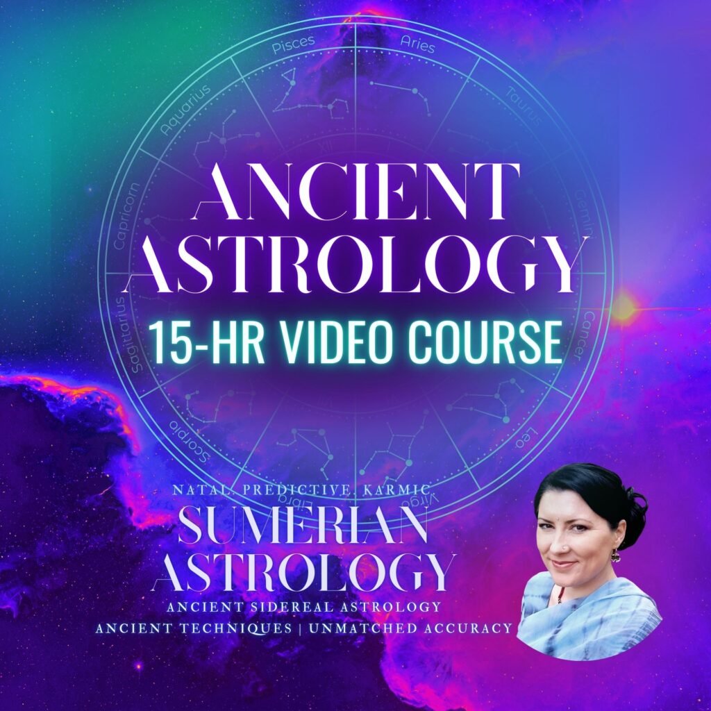 Sumerian Astrology Ancient Astrology Course 15-hour Video Astrology Course Learn Astrology Online