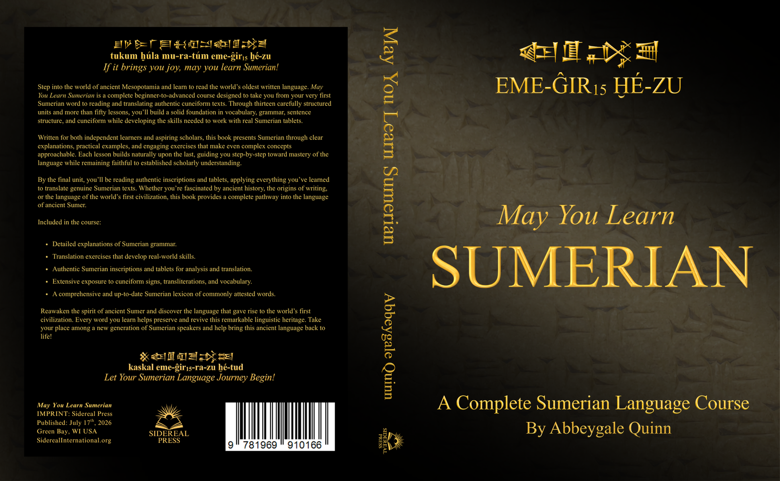May You Learn Sumerian: A Complete Sumerian Language Course (Textbook)